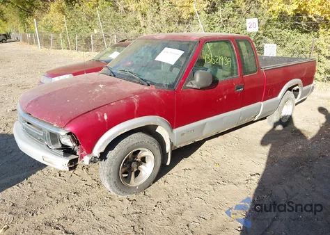 1995 Chevrolet S Truck S10 из США, поврежденный, VIN 1GCCS19Z2S8262654